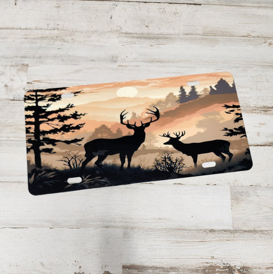 DEER SUNSET