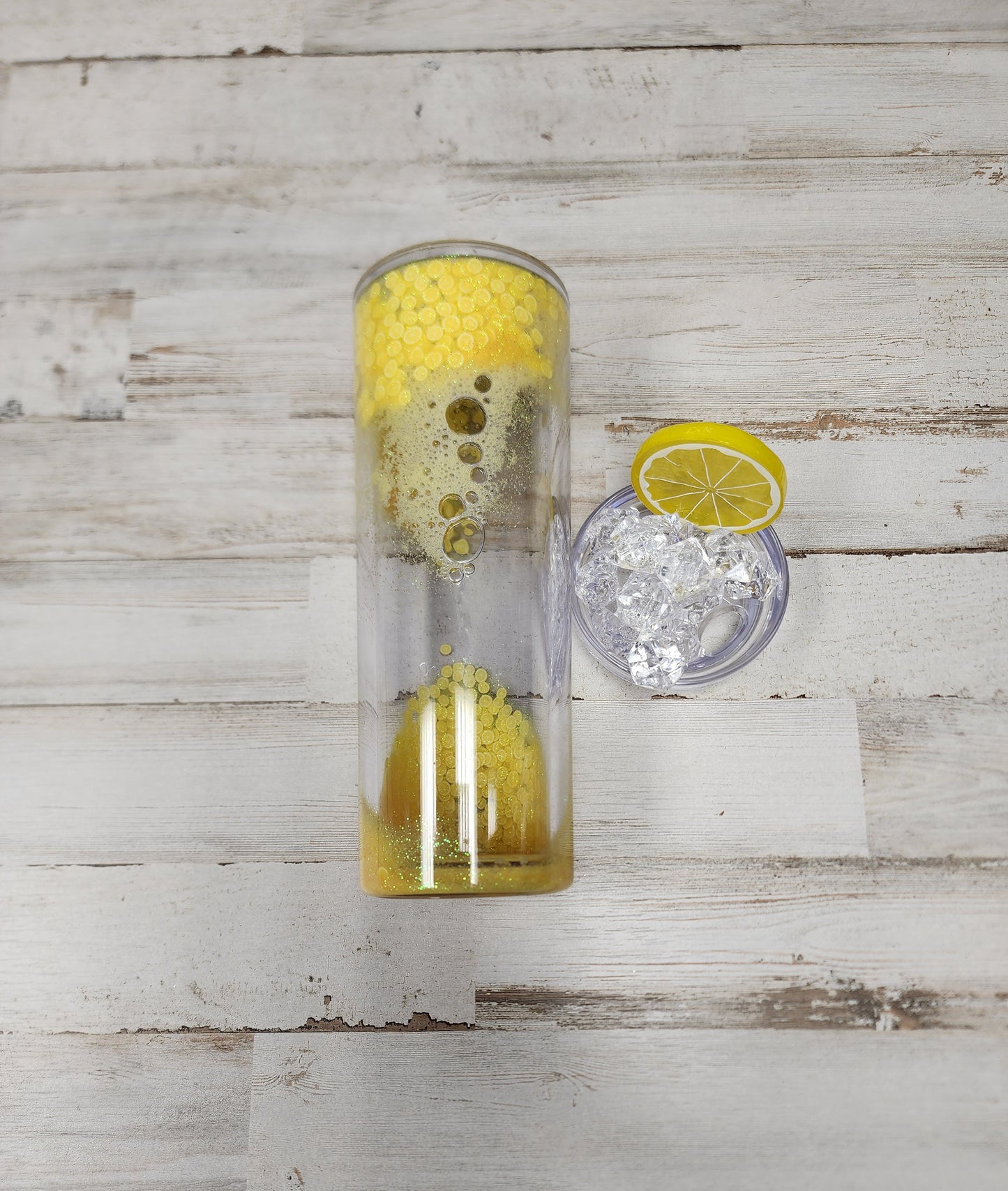 LEMONADE SNOWGLOBE TUMBLER